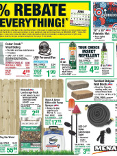  Latest 11% Rebate* Sale ad catalog