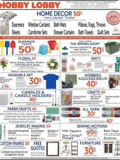  Latest Hobby Lobby ad catalog