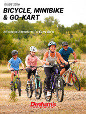 Bicycle, Minibike & Go-Kart Guide ad catalog