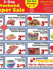 Save a Lot ad catalog