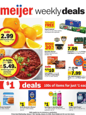  Latest Meijer ad catalog