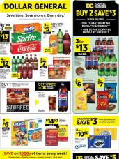  Latest Dollar General  - TX ad catalog