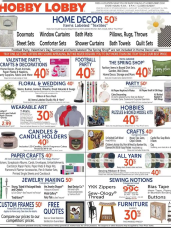  Latest Hobby Lobby ad catalog