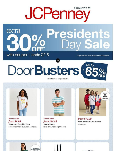 JC Penney ad catalog