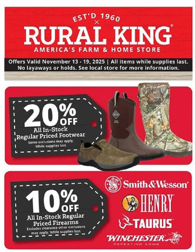 Rural King ad catalog