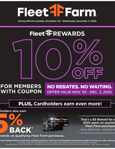 Mills Fleet Farm ad catalog