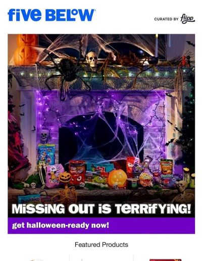 Five Below ad catalog