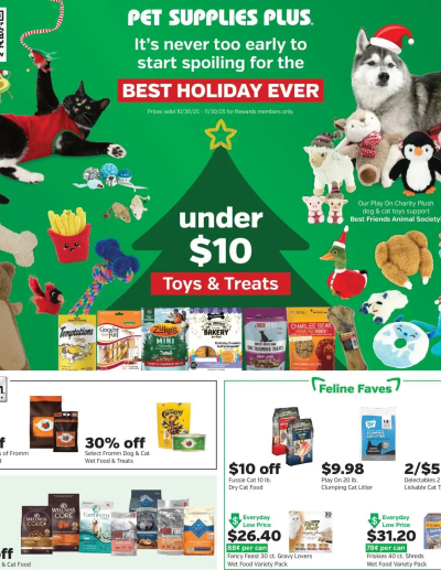 Pet Supplies Plus ad catalog