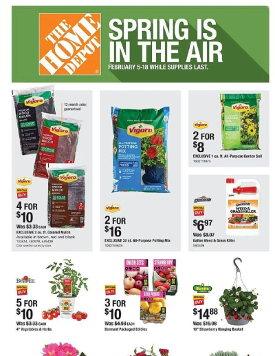 The Home Depot flyer ad catalog
