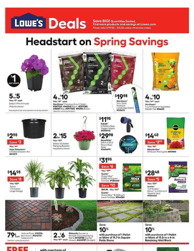  Latest Lowe's ad catalog