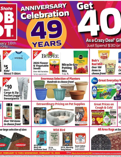 Ocean State Job Lot flyer ad catalog