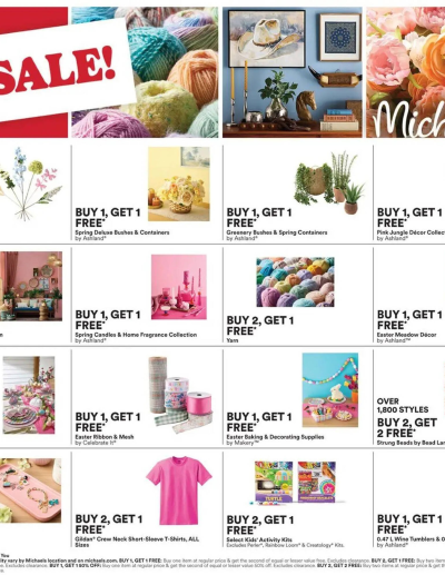  Latest Michaels ad catalog
