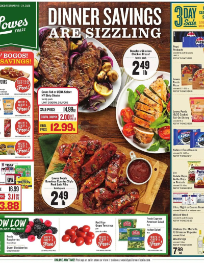 Lowes Foods ad catalog