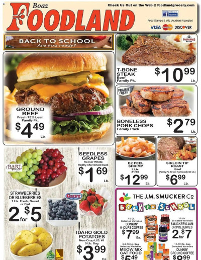 Foodland ad catalog