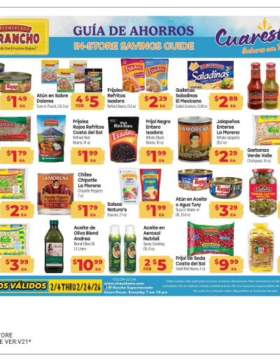 Monthly Savings Guide ad catalog
