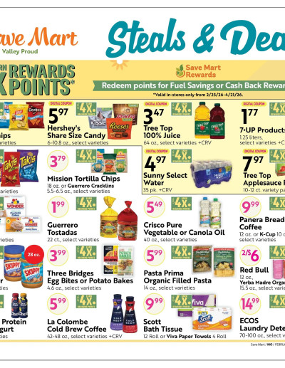 Big Monthly Deals ad catalog