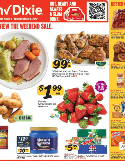Winn Dixie deals ad catalog