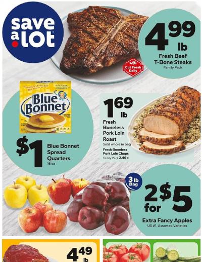 Save a Lot ad catalog