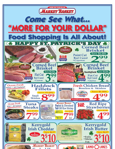Market Basket ad catalog