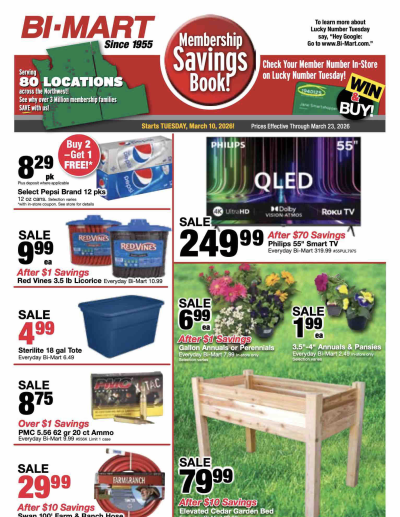 March 10 Membership Savings Book