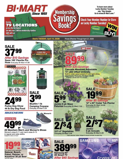 Bi-Mart ad catalog