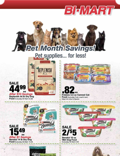 May 4 Pet Month Savings Guide