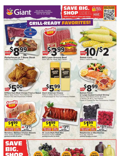 Giant Food Weekly May 22 to May 28, 2026