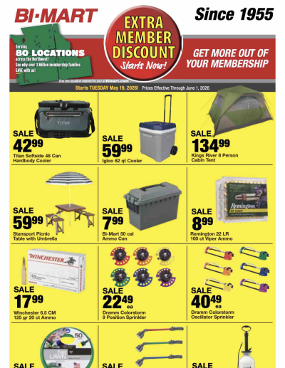 May 19 Extra Member Discount