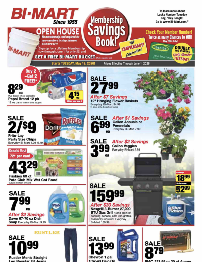 May 19 Membership Savings Book