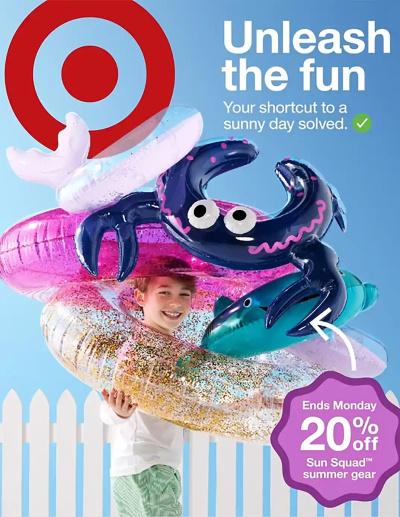 Target ad catalog
