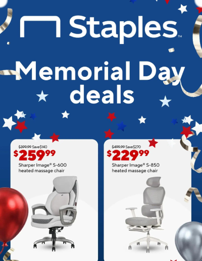 Latest Staples offer from 05/24/2026 Staples ad catalog