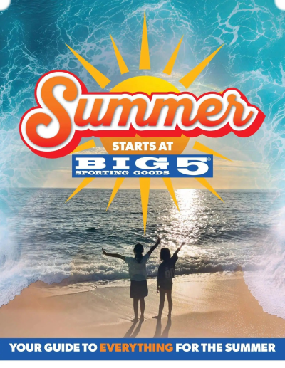  Latest Big 5 Sporting Goods offer from 05/26/2026 Big 5 Sporting Goods Summer Catalog ad catalog