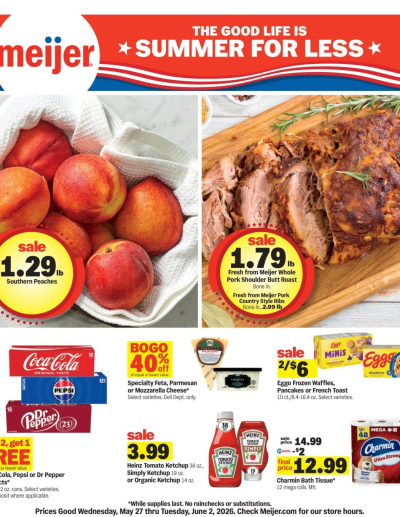 MEIJER ad - Weekly Deals ad catalog