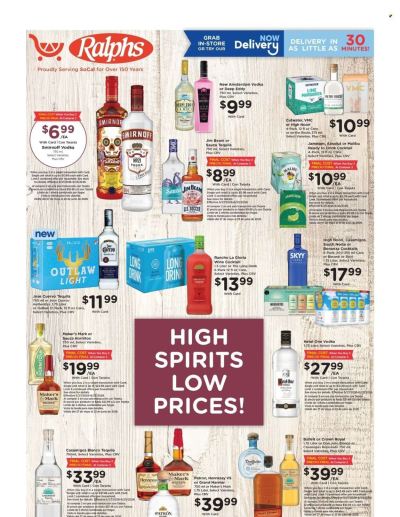 RALPHS ad - Adult Beverage ad catalog