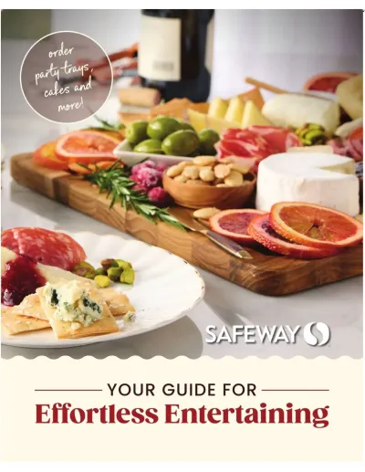 SAFEWAY ad - Entertaining Guide