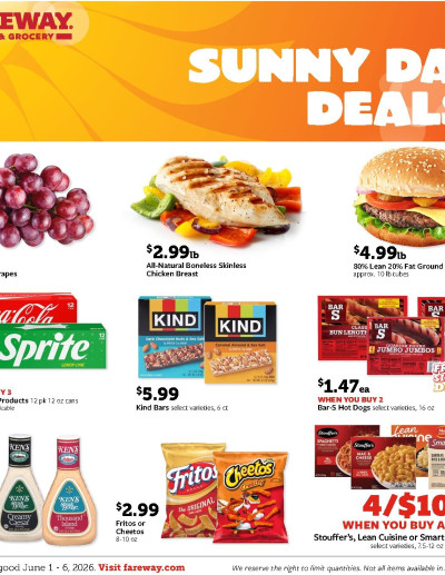 Weekly deals ad catalog
