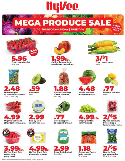 MEGA PRODUCE SALE