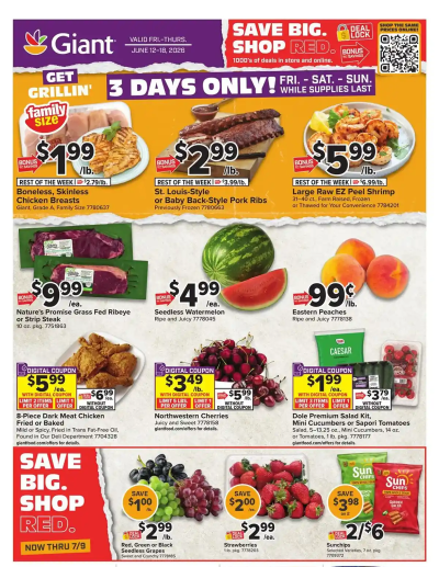 Giant Food Weekly June 26 to July 2, 2026
