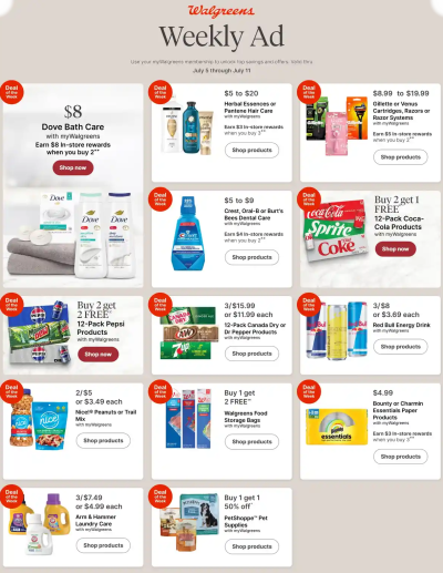  Latest Walgreens ad catalog