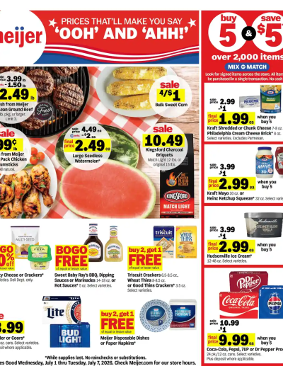  Latest Meijer ad catalog