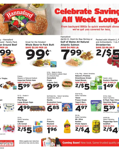  Latest Hannaford ad catalog