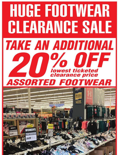 July Footwear Clearance