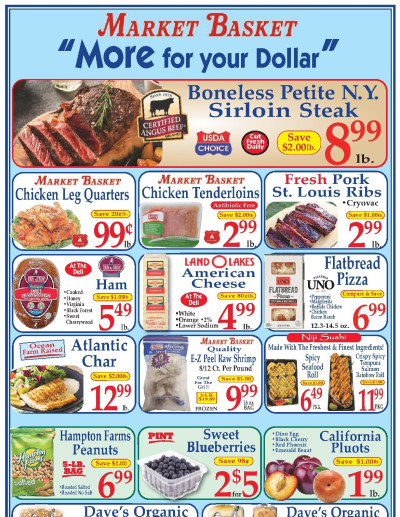 Market Basket ad catalog