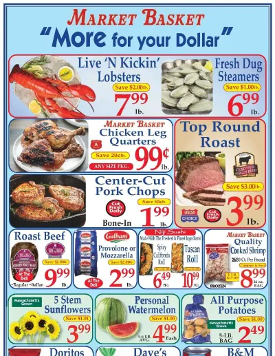 Market Basket ad catalog