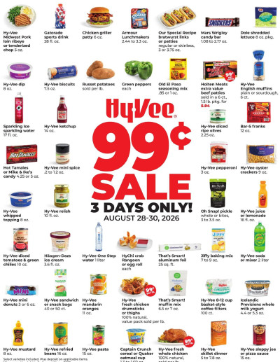 99¢ SALE ad catalog