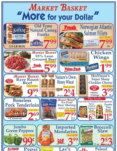Market Basket ad catalog