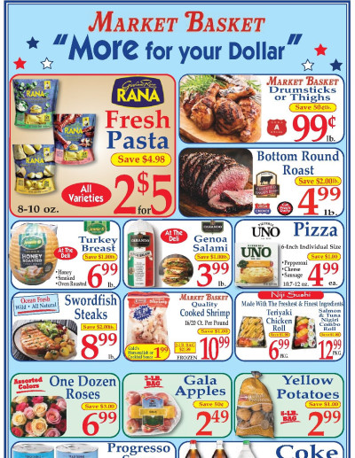 Market Basket ad catalog
