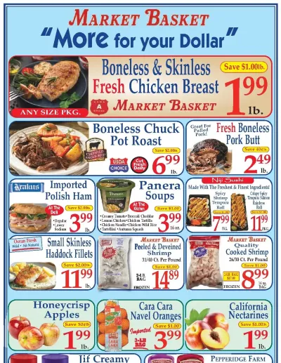 Market Basket ad catalog