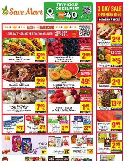 Weekly ad catalog
