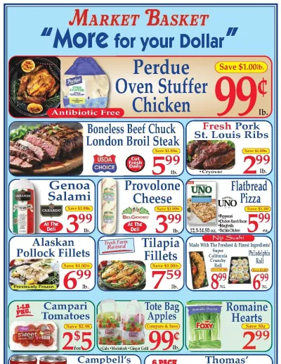 Market Basket ad catalog